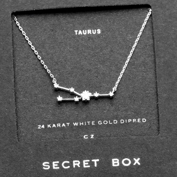 TAURUS | Dainty Constellation ZODIAC Necklace - Picture 2 of 2